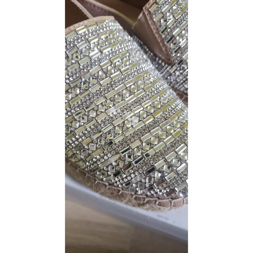 Rinstone Platform Steve Madden sandal